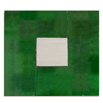 Mosaic House Moroccan tile Midi LXL 10-1 White,   Green,    solid zellige, mosaic, zellij, field, pattern, glaze, simple, classic 